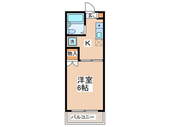 エトワール多摩の物件間取画像